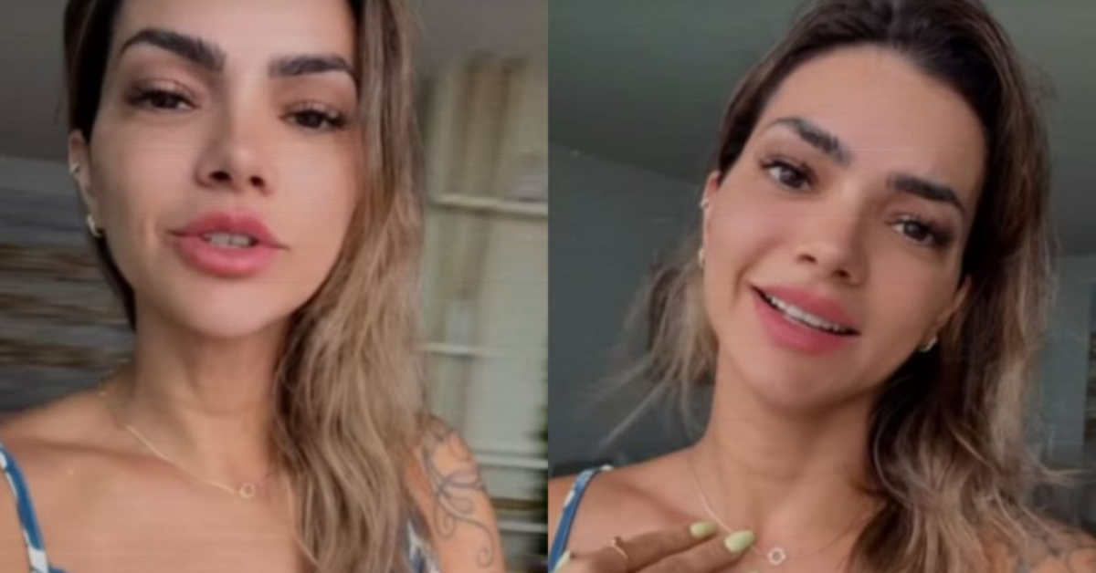 [VÍDEO] Kelly Key faz reclamação sobre seu marido nas redes sociais e brinca: “Peguei pra criar”