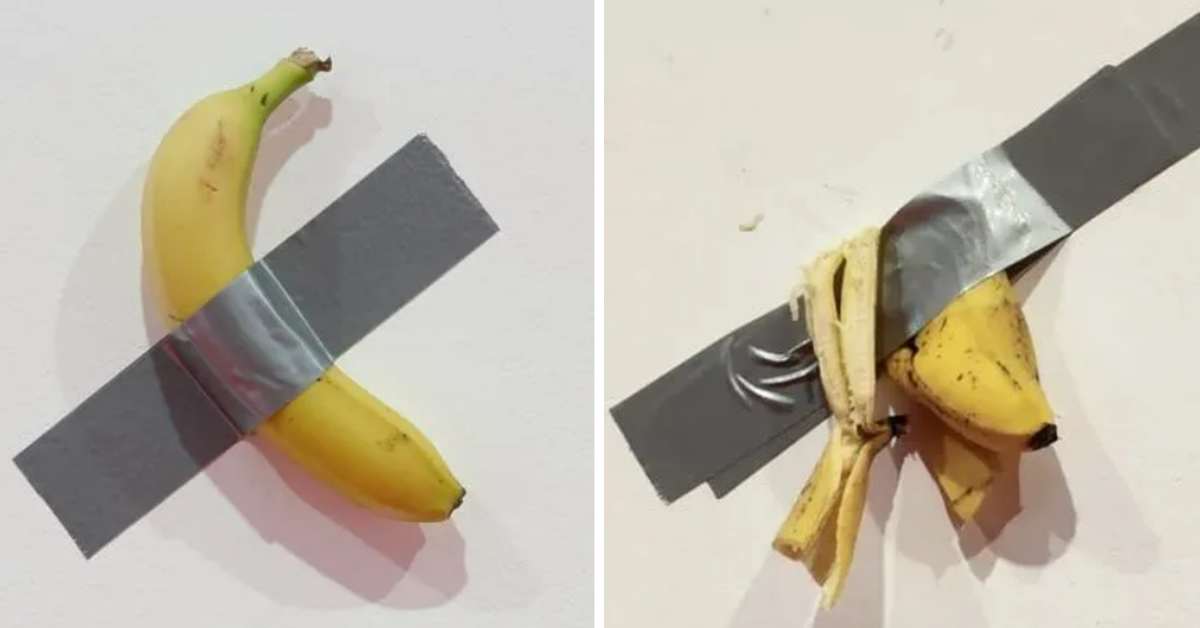 [VÍDEO] Estudante come obra de arte de uma banana colada com fita adesiva na Coreia do Sul