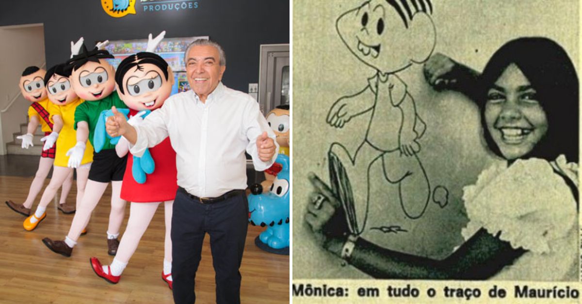 Conheça os filhos de Maurício de Sousa que inspiraram os personagens de ‘Turma da Mônica’