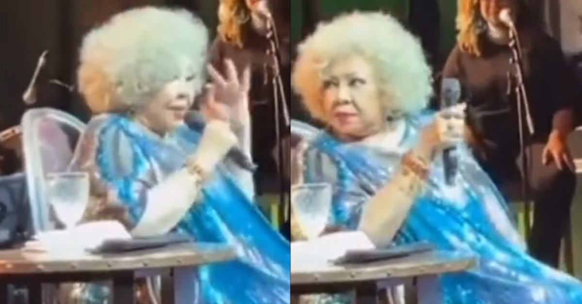 [VÍDEO] Alcione fica furiosa durante show e xingamentos contra a produção viralizam: “Cadê minha água, p*rra”