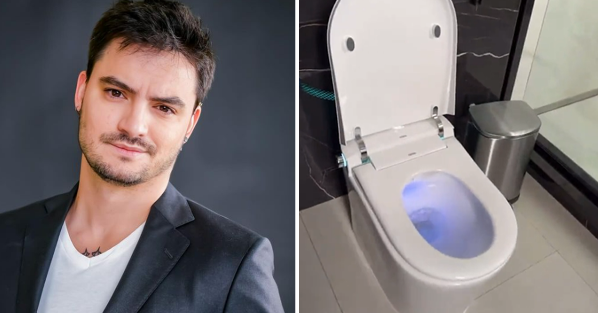 [VÍDEO] Felipe Neto exibe vaso sanitário inteligente com valor chocante e vira piada entre os internautas