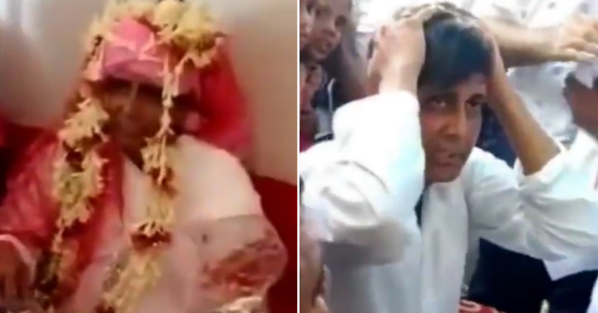 [VÍDEO] Noivo é agredido por parentes da noiva após revelar ser careca na cerimônia