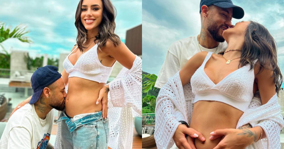 Neymar e Bruna Biancardi divulgam primeiras fotos de Mavie; confira