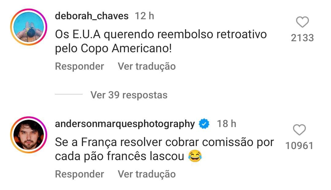 Internautas reagem à declarações do Governador do Amazonas - Foto: Reprodução/Instagram