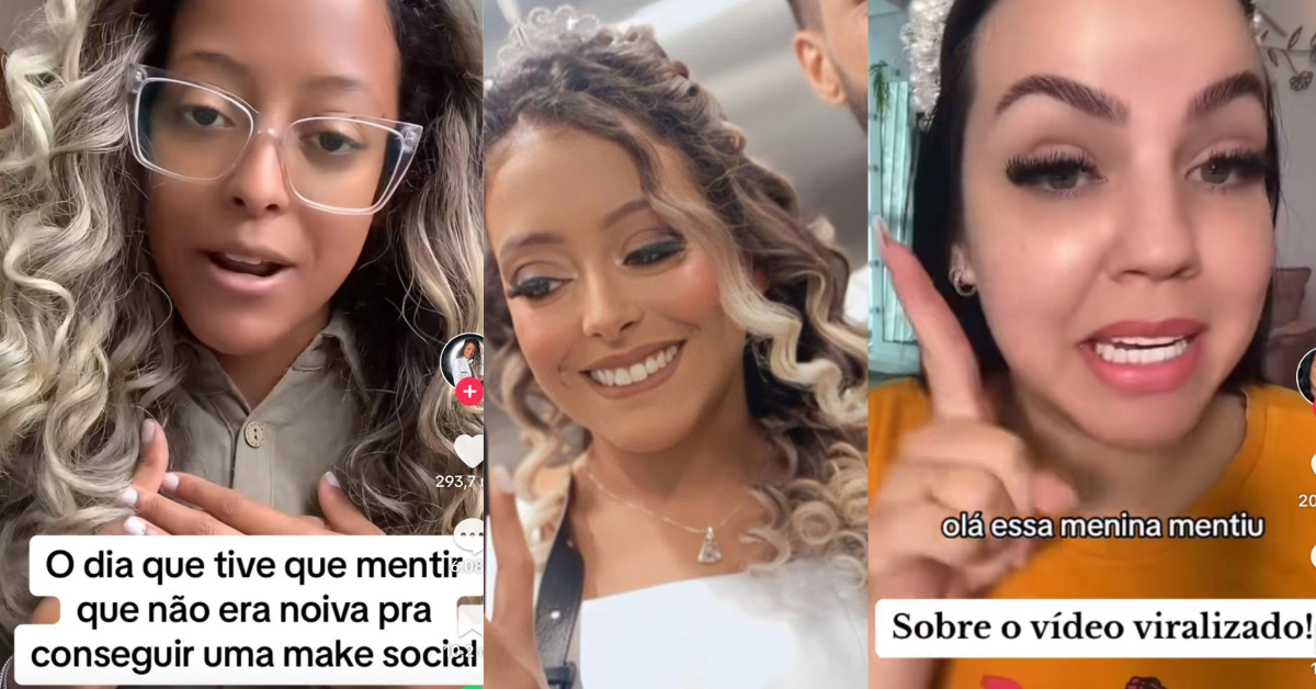 [VÍDEO] Noiva viraliza ao mentir para maquiadora na intenção de pagar make social para seu grande dia e é acusada de golpe; caso termina na Polícia