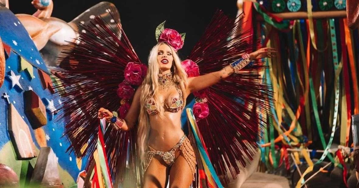‘BBB 24’: Relembre a passagem polêmica de Yasmin pela Grande Rio na Marquês de Sapucaí no Carnaval de 2023