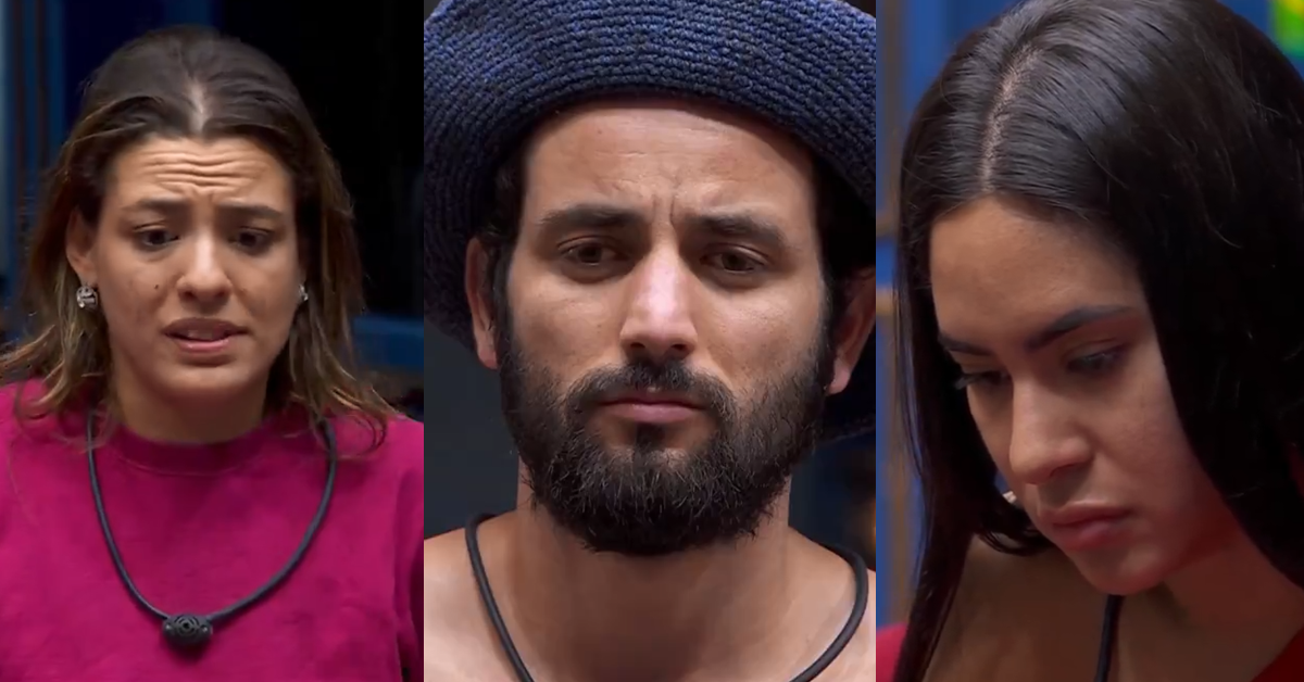 ‘BBB 24’: Beatriz se incomoda com união de Matteus e Isabelle; internautas desaprovam atitude da sister