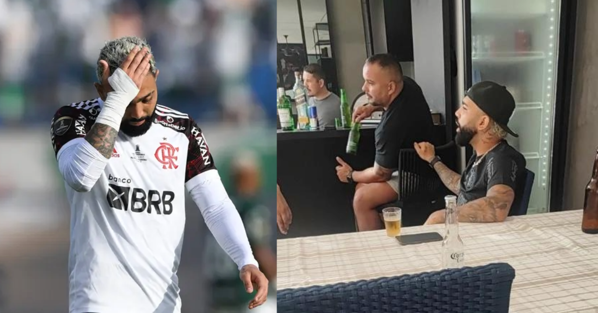 Diretoria do Flamengo confirma que foto de Gabigol com camisa do Corinthians é verdadeira