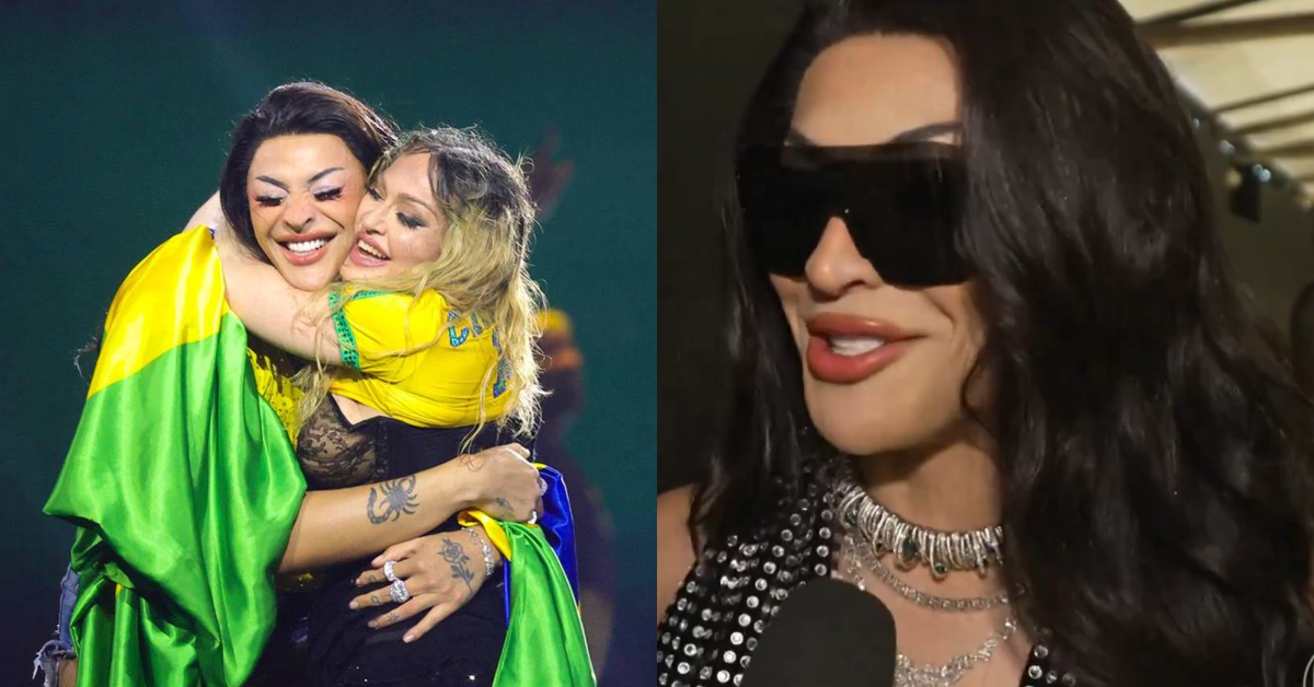 Pabllo Vittar e Madonna em Copacabana - Fotos: Manu Scarpa / Brazil News / X