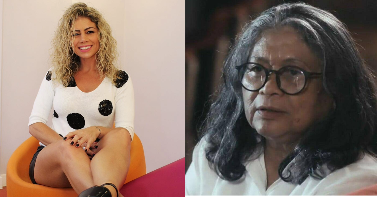 Marlene Mattos se pronuncia após Cátia Paganote afirmar que Paquitas foram obrigadas ficarem nuas durante reunião - Fotos: Reprodução/Instagram/Globoplay