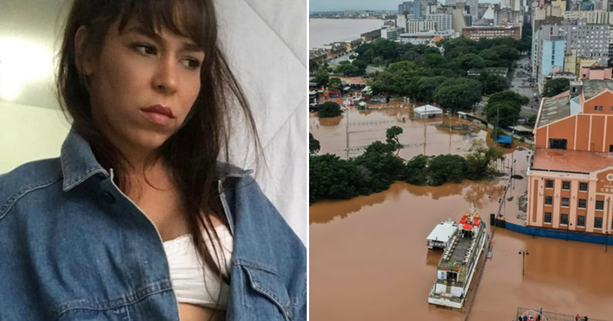 Flora Matos faz declaração polêmica sobre enchentes no Rio Grande do Sul e é detonada: “Não é pauta racial”