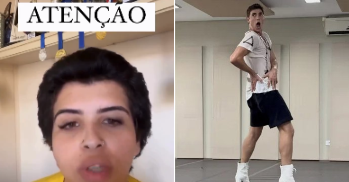 [VÍDEO] Reynaldo Gianecchini surge dançando ‘Vogue’ e é detonado por bailarina de Iza; entenda o caso