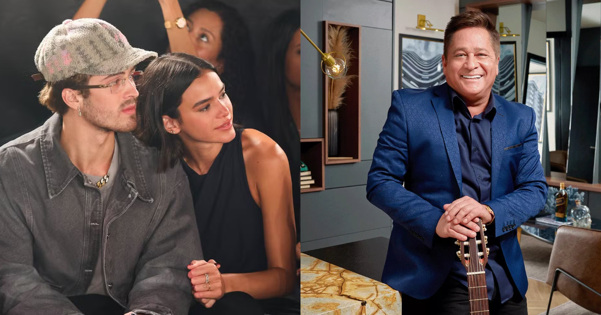 Leonardo aprova relacionamento de João Guilherme e Bruna Marquezine — Foto: Manuela Scarpa/BrazilNews /Instagram