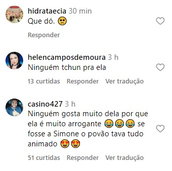 Reação da web - Foto: Instagram 