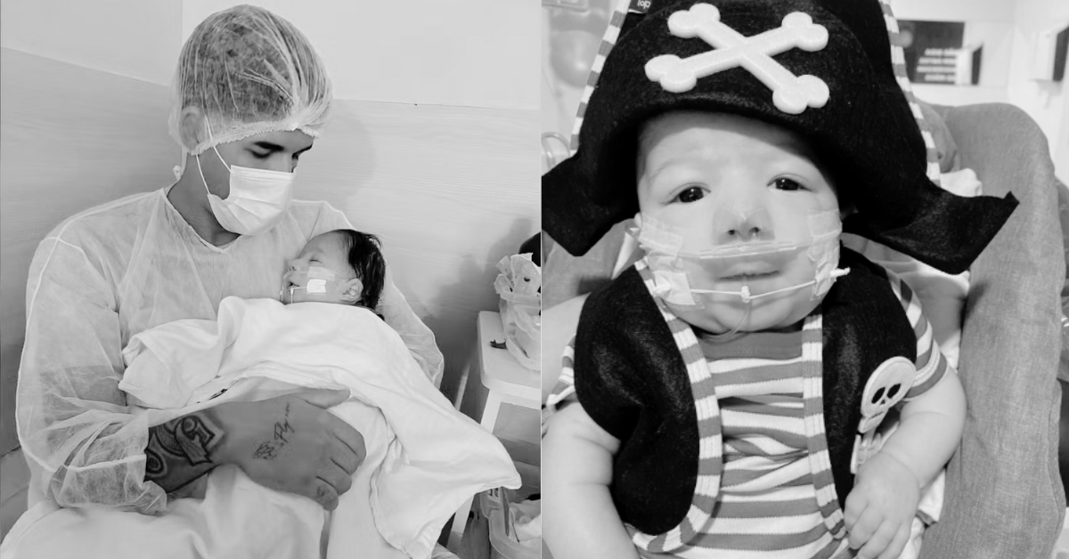Morre filho do cantor Zé Vaqueiro aos 11 meses; bebê sofria de síndrome rara