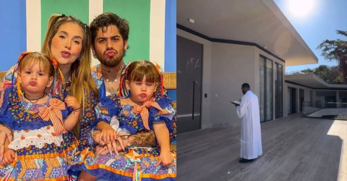 Virginia e Zé Felipe se mudam para nova mansão abençoada por padre - Foto: Reprodução/Instagram