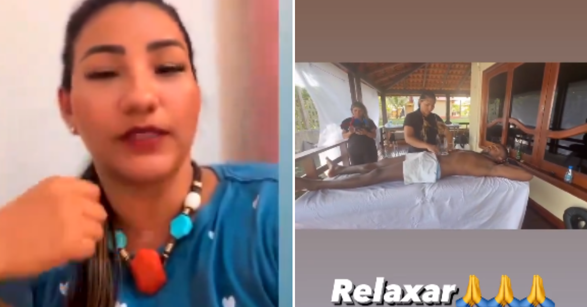 [VÍDEO] Terapeuta que fez massagem em Davi revela estar recebendo propostas em dinheiro para acusar o baiano de assédio