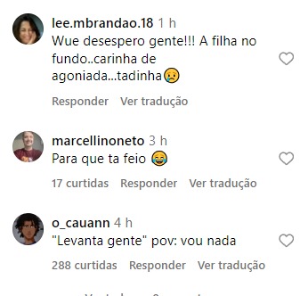 Reação da web - Foto: Instagram 