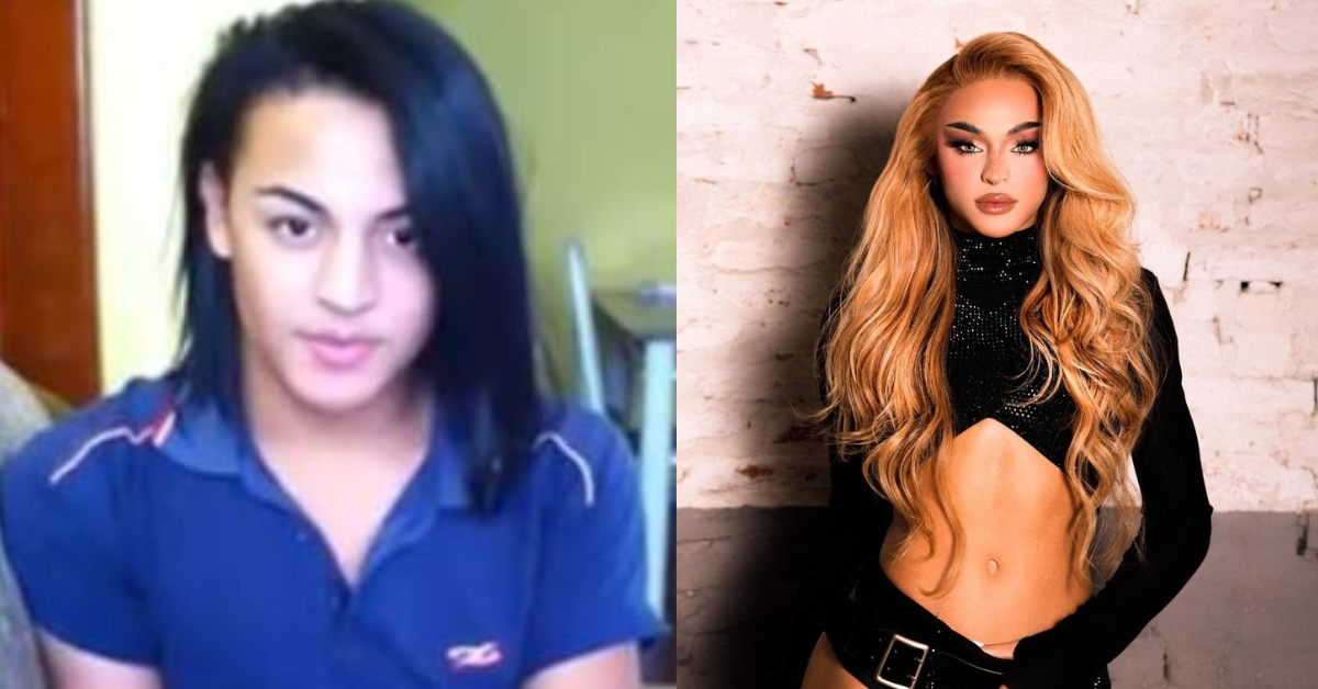 Antes e depois de Pabllo Vittar - Foto: Reprodução