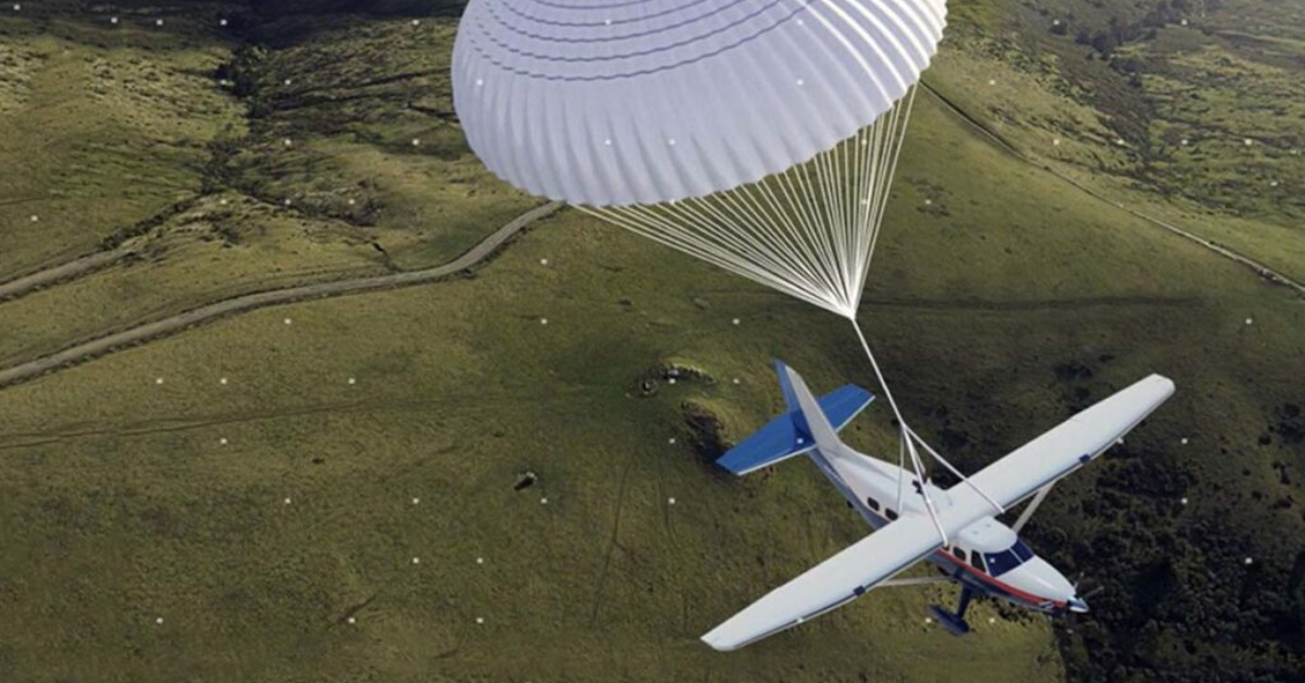 Por que os aviões não possuem um sistema de paraquedas?