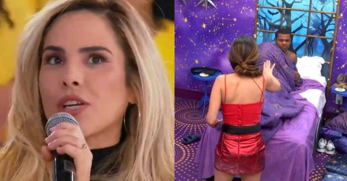 Ao vivo, Wanessa Camargo reclama de expulsão do BBB 24: "Não achei justo" - Reprodução/SBT/TV Globo