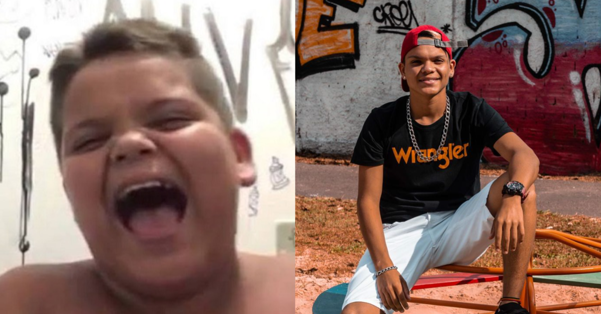 Saiba como está o 'Gordinho da Risada' que virou meme - Foto: Reprodução/YouTube/Instagram