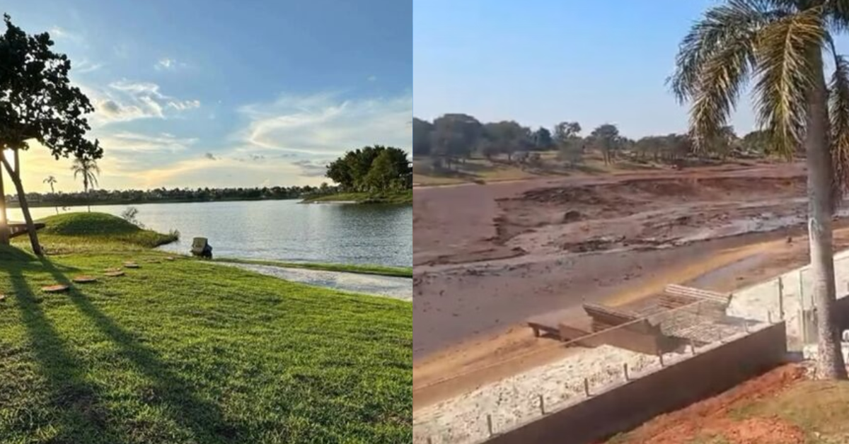 [VÍDEO] Do paraíso à desolação: Veja antes e depois de barragem rompida em condomínio de luxo