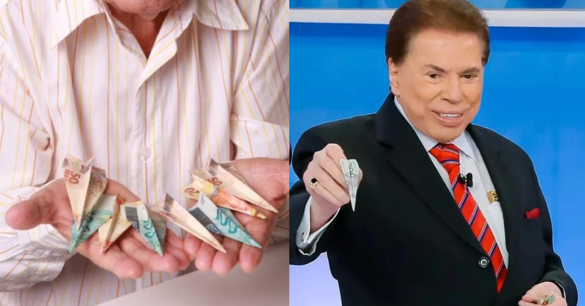 Quem era o responsável pelos aviõezinhos de dinheiro de Silvio Santos - Foto: Reprodução