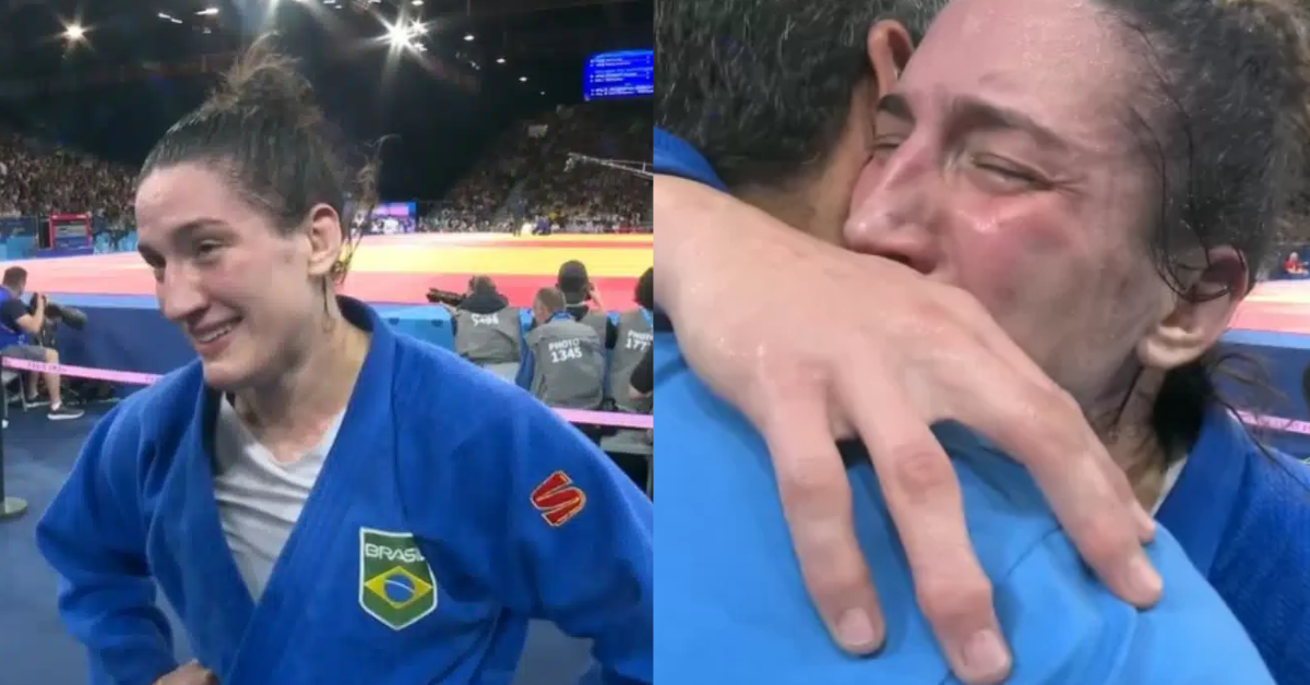 [VÍDEO] Olimpíadas 2024: Mayra Aguiar chora após derrota e faz pedido emocionante a repórter; assista