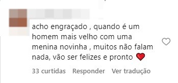 Internauta comenta - Foto: Instagram