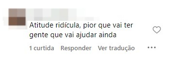 Reação da web - Foto: Instagram