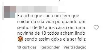 Internauta comenta - Foto: Instagram