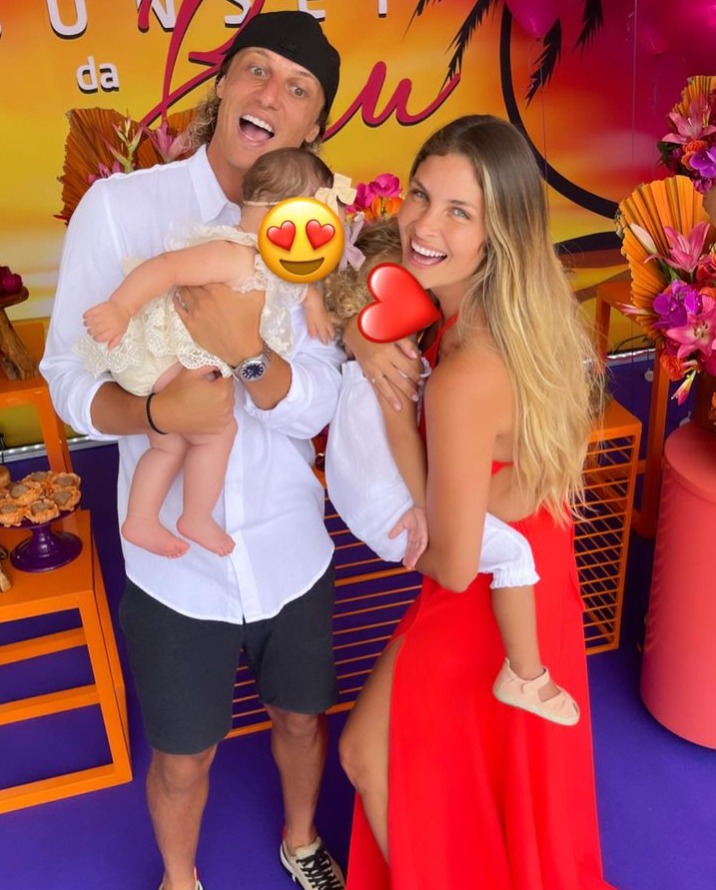 Bruna Loureiro e David Luiz - Foto: Instagram