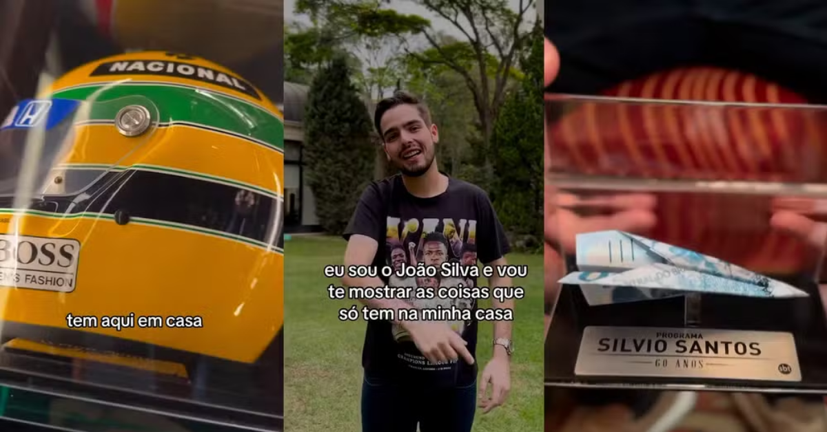 [VÍDEO] João Silva surpreende ao mostrar itens raros de Faustão: “Só aqui em casa”