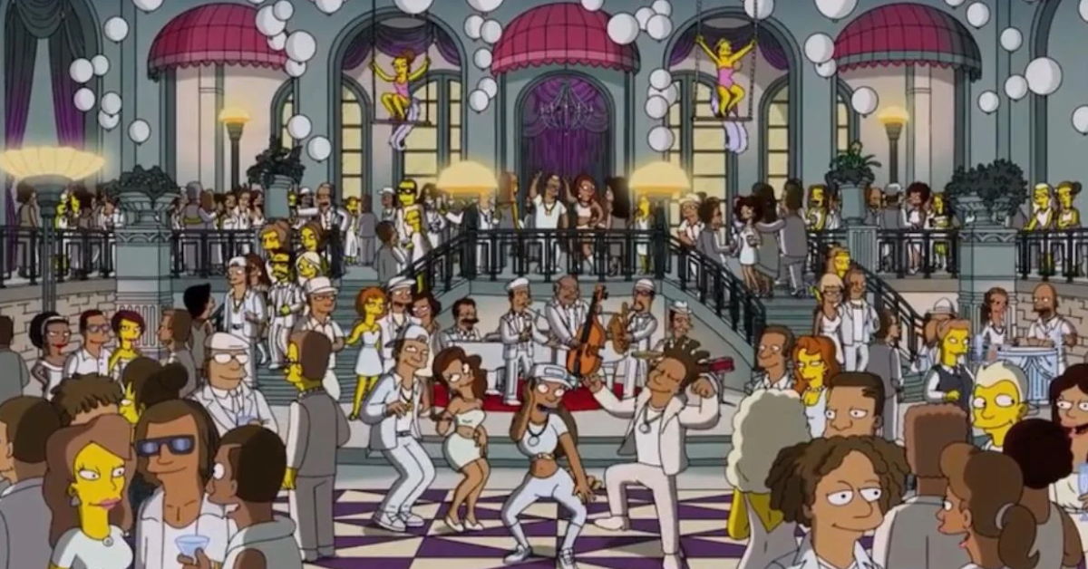 ‘Os Simpsons’ previu o caso Diddy? Episódio tem festa do branco e rapper comparado a Jay-Z