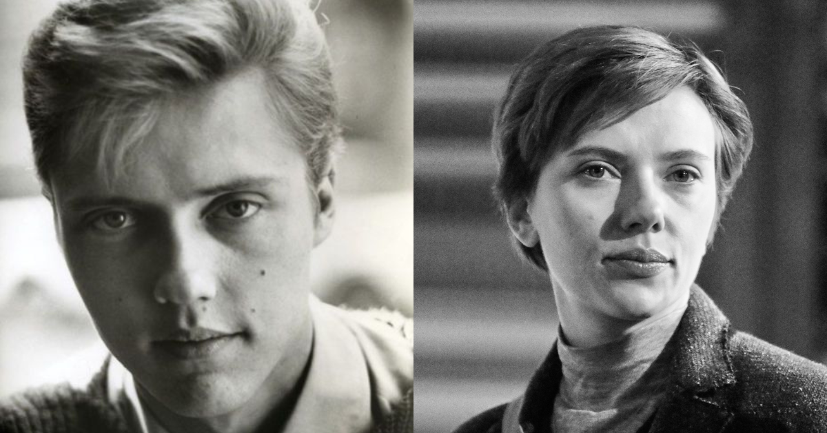 O ator Christopher Walken e a atriz Scarlett Johansson - Foto: Facebook/X