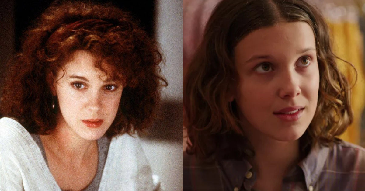 As atrizes Elizabeth Perkins e Millie Bobby Brown - Foto: Reprodução/Pinterest