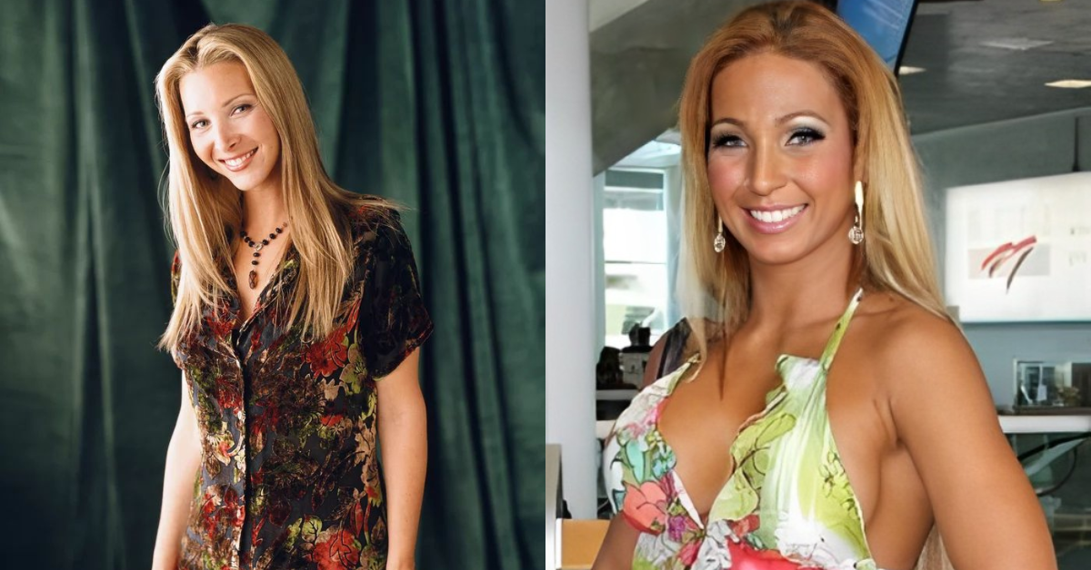 A atriz Lisa Kudrow e a cantora Valesca Popozuda - Foto: Reprodução 