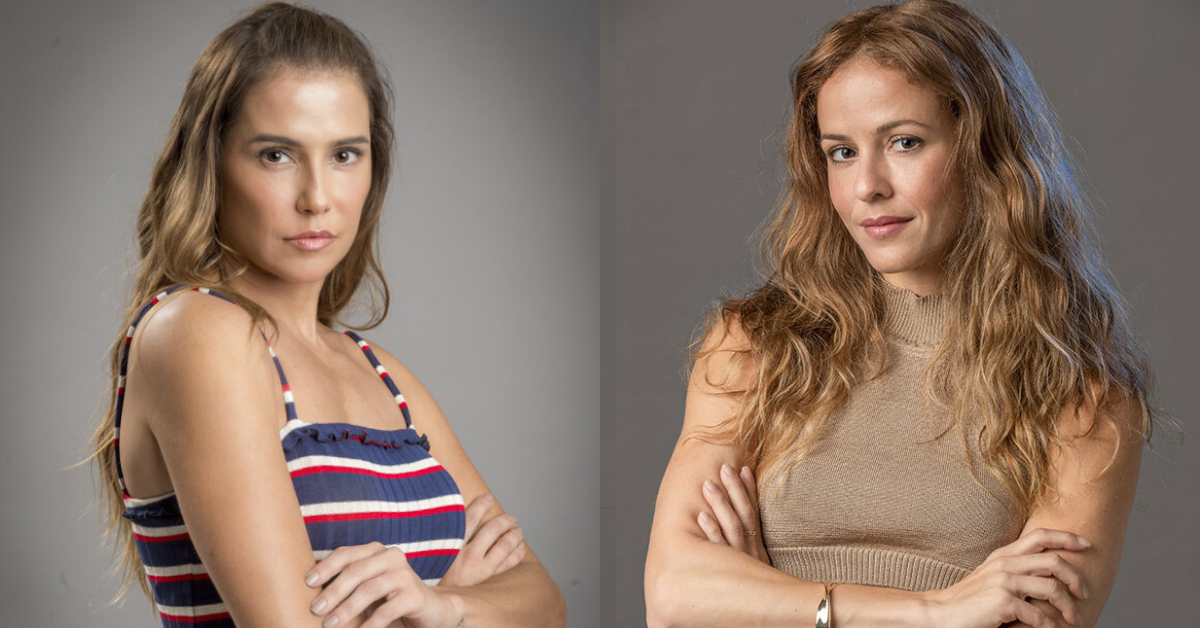 As atrizes Deborah Secco e Fernanda de Freitas - Foto: Reprodução 