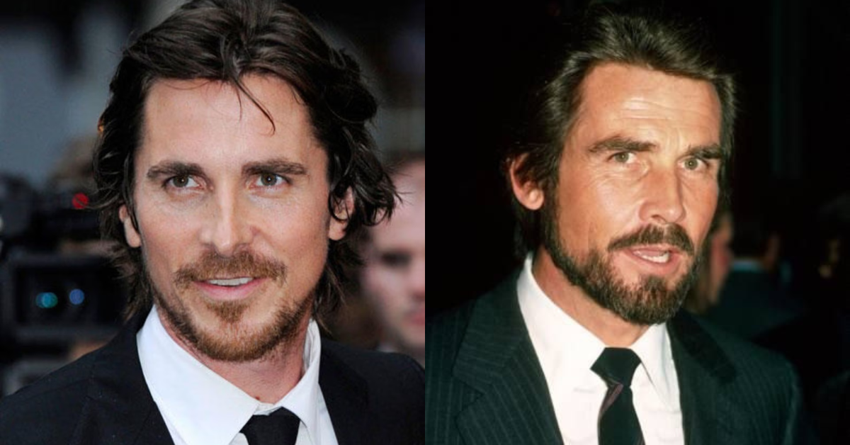 Os atores Christian Bale e James Brolin - Foto: Reprodução/Pinterest