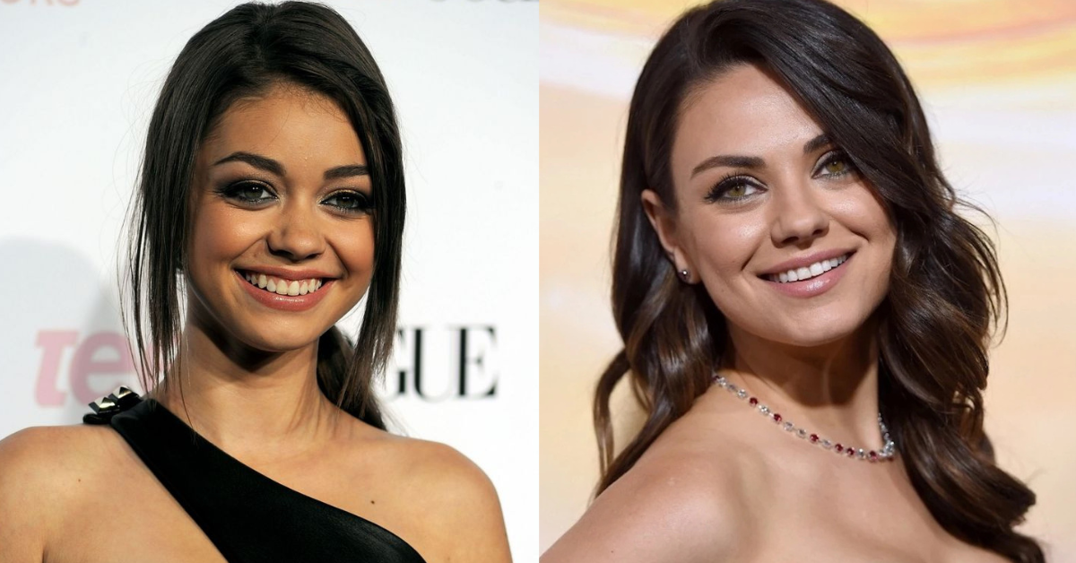 As atrizes Sarah Hyland e Mila Kunis - Foto: Reprodução