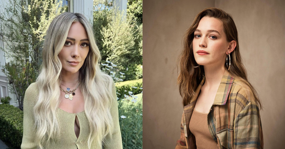 As atrizes Hilary Duff e Victoria Pedretti - Foto: Reprodução/Instagram