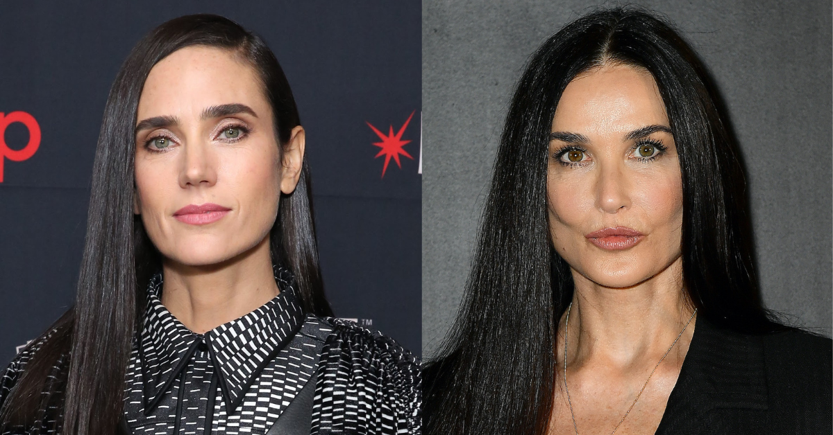 As atrizes Jennifer Connelly e Demi Moore - Foto: Reprodução/Dominique Charriau/WireImage