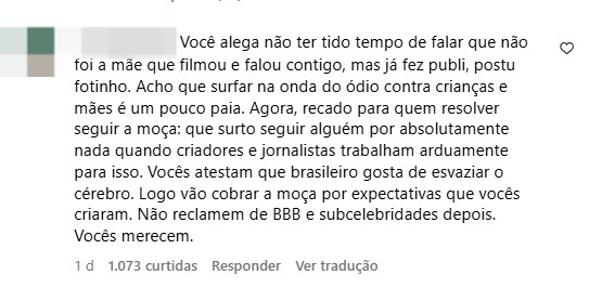 Jennifer é detonada na web - Foto: Instagram 