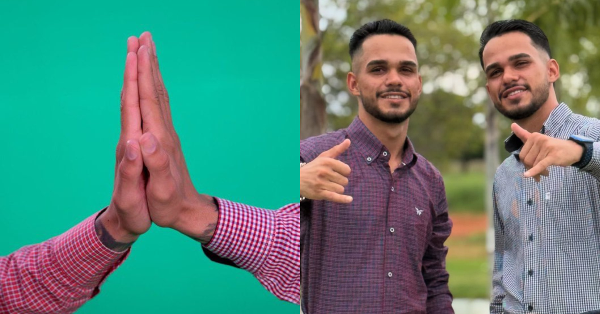 A dupla de gêmeos influenciadores João Pedro e João Gabriel estão sendo especulados no BBB 25 - Foto: Reprodução