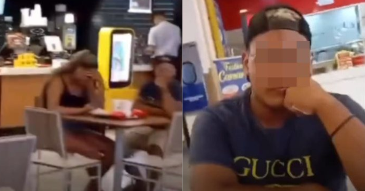 Mulher flagra marido com amante em shopping na Bahia e faz barraco - Foto: Reprodução