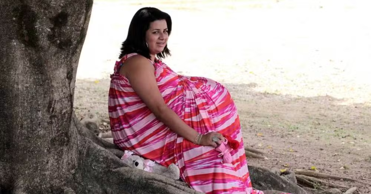 Maria Verônica Aparecida Santos, a Grávida de Taubaté, retorna às redes — Foto: Reprodução/Youtube