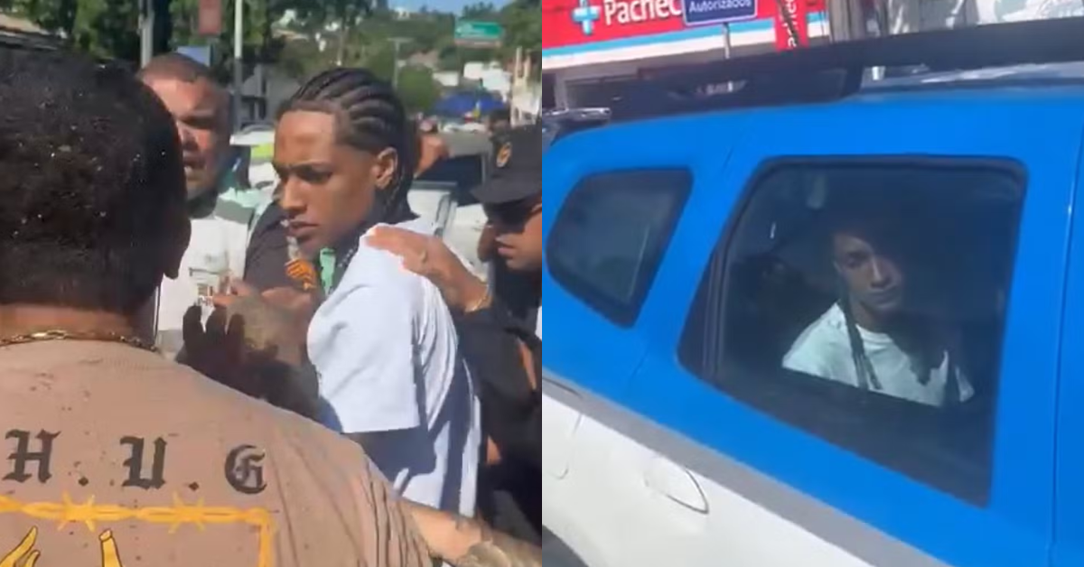 Rapper Oruam é preso no Rio de Janeiro - Foto: Reprodução