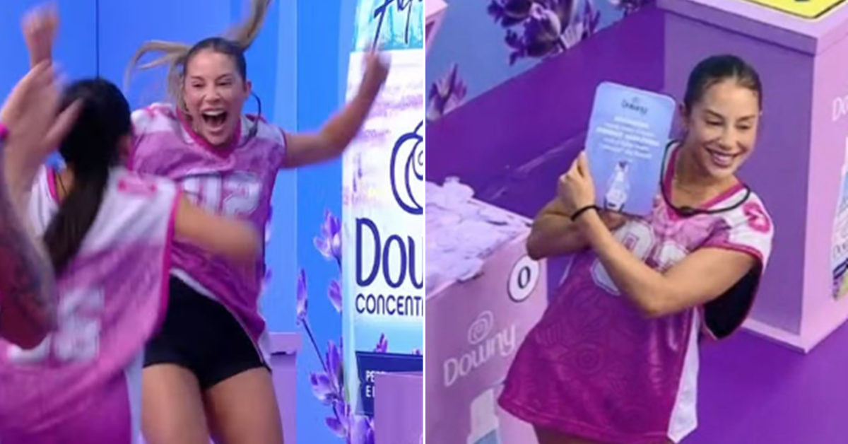 ‘BBB 25’: Renata vence 10ª Prova do Líder e afirma que indicará Aline ao Paredão