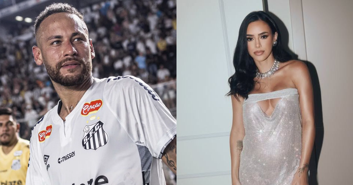 Neymar e Bruna Biancardi — Foto: Reprodução/Instagram